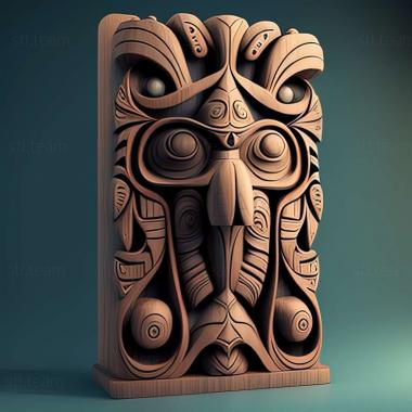 3D model totem (STL)